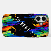 UITGEVALLEN KLEUREN Case-Mate iPhone CASE (Achterkant (horizontaal))