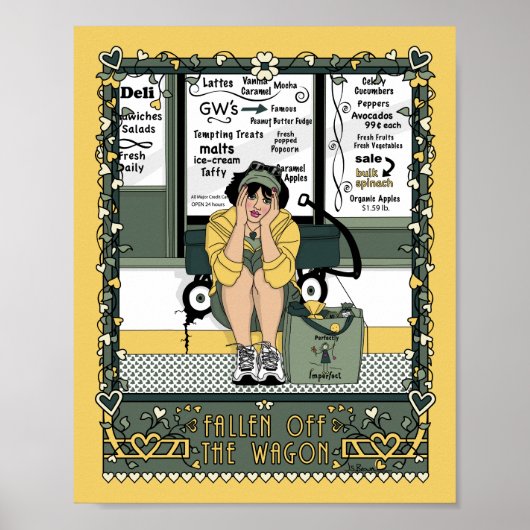 Uitgevallen van het Poster Wagon_C_8x10 (Voorkant)