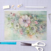 Uitgewassen Shabby Chic Mixed Media Tissuepapier (Craft)