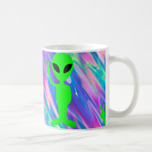 uitheemse hologram koffiemok