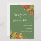  uitingen van de ridder tijdens het huwelijk Groen Kaart (Voorkant)