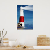 Uitkijkplaats vuurtoren poster (Keuken)