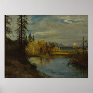 Uitlaat bij Lake Tahoe Poster