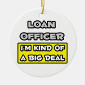 Uitleenfunctionaris .. Ik ben een beetje een grote Keramisch Ornament (Voorkant)