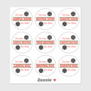 Uitlijning Sticker