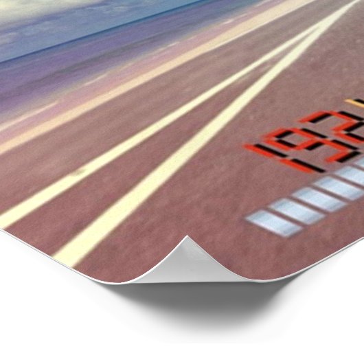 Uitloopretro Pixel art Poster (Hoek)