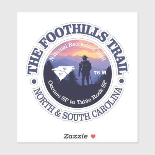 Uitlopers Trail (rd2) Sticker (Vel)