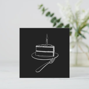 Uitmuntend stuk cakeontwerp, verjaardag of eveneme feestdagenkaart