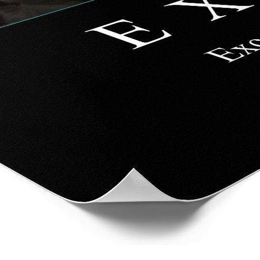 Uitmuntendheid Poster (Hoek)