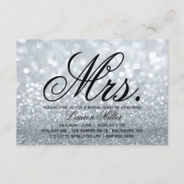 Uitnodigen - Silver Glit Fab Mrs Vrijgezellenfeest Kaart