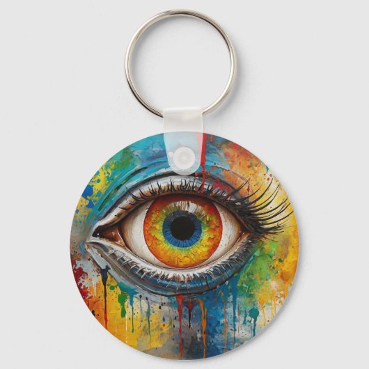 uitnodigend oog sleutelhanger (Voorkant)