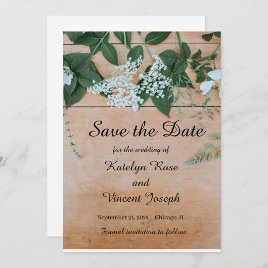 Uitnodiging (Voorkant / Achterkant)