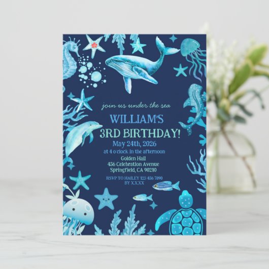 Uitnodiging (Staand voorkant)