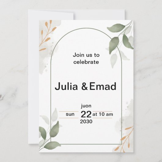 Uitnodiging  (Voorkant)