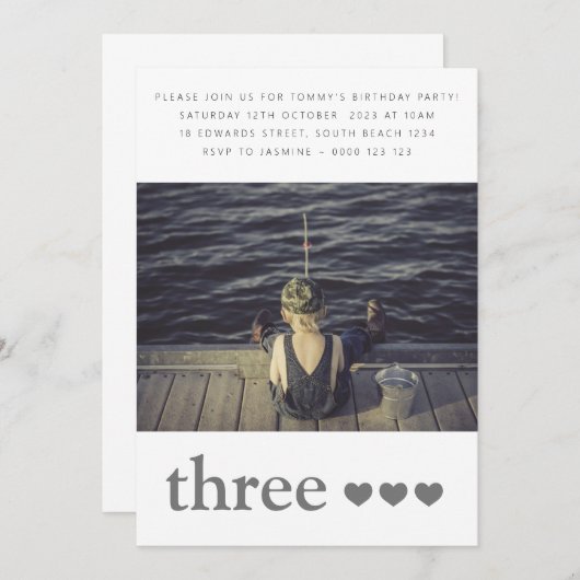 Uitnodiging (Voorkant / Achterkant)