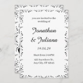 uitnodiging (Voorkant / Achterkant)