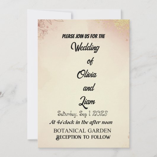 Uitnodiging (Voorkant)