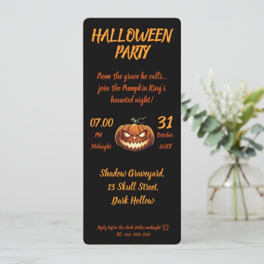 Uitnodiging (Staand voorkant)