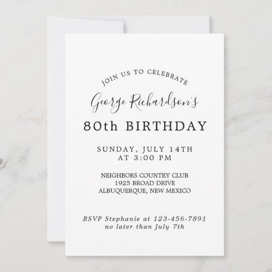 Uitnodiging (Voorkant)