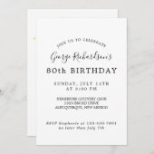 Uitnodiging (Voorkant / Achterkant)