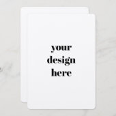 Uitnodiging (Voorkant / Achterkant)