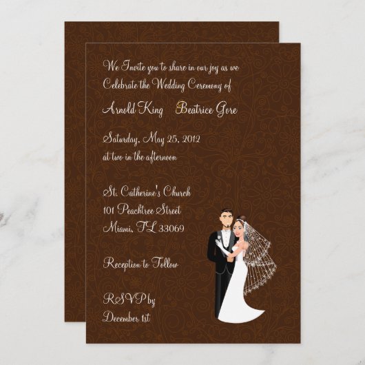 Uitnodiging (Voorkant / Achterkant)