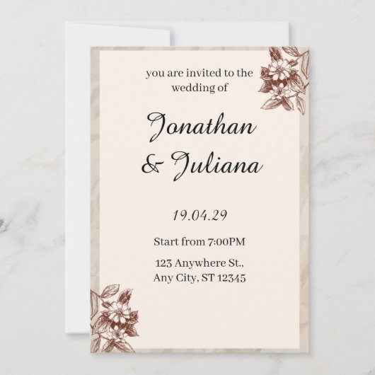 Uitnodiging (Voorkant)