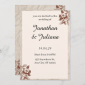 Uitnodiging (Voorkant / Achterkant)