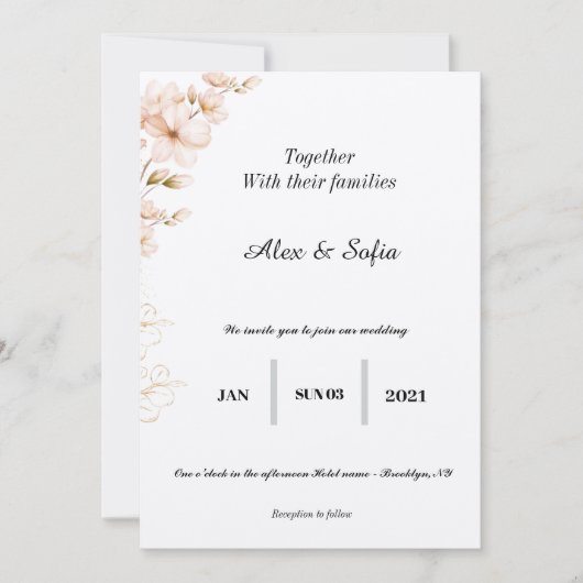 Uitnodiging (Voorkant)