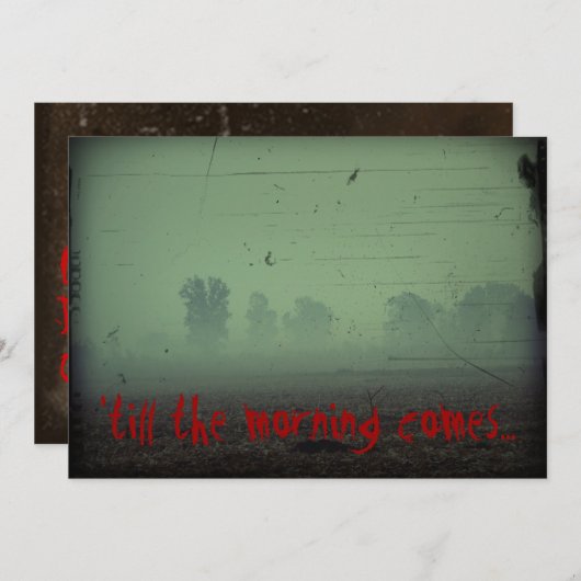 Uitnodiging (Voorkant / Achterkant)