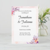 uitnodiging (Staand voorkant)