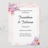 uitnodiging (Voorkant / Achterkant)