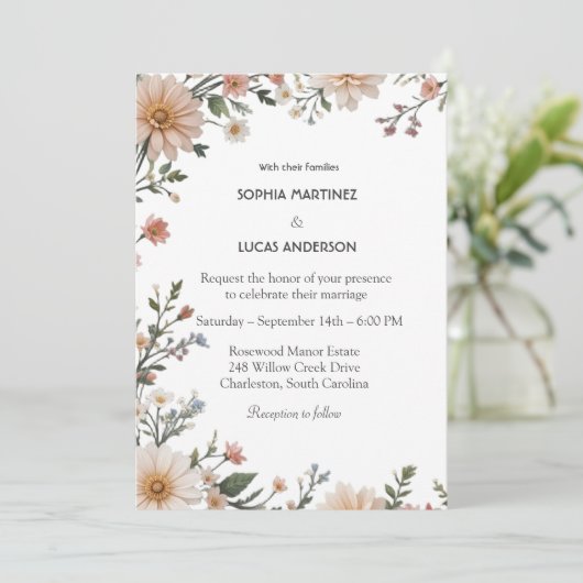 Uitnodiging (Staand voorkant)