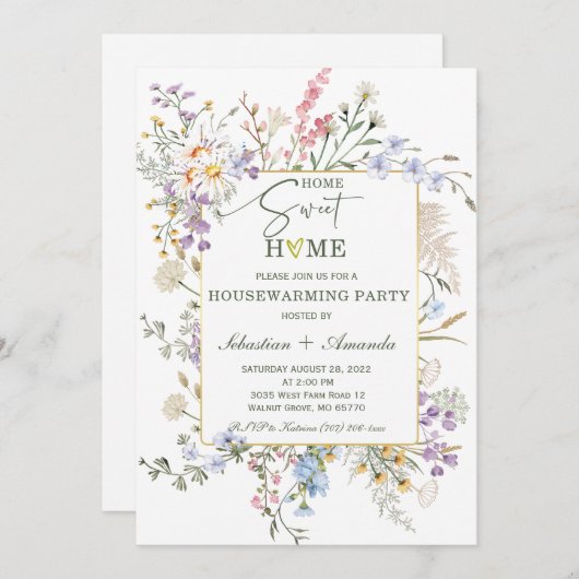 Uitnodiging (Voorkant / Achterkant)