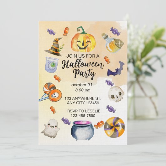 Uitnodiging (Staand voorkant)