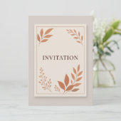 UITNODIGING (Staand voorkant)