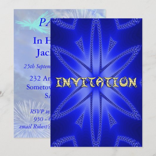 Uitnodiging (Voorkant / Achterkant)