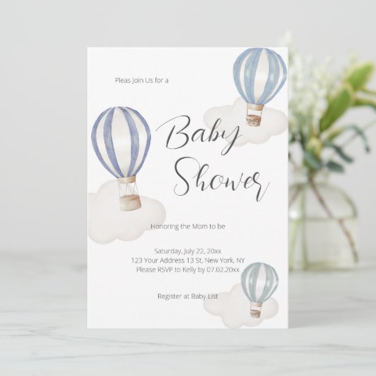 Uitnodiging (Staand voorkant)