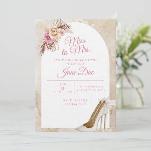 Uitnodiging (Staand voorkant)