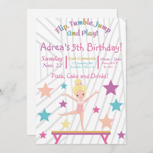 Uitnodiging (Voorkant / Achterkant)