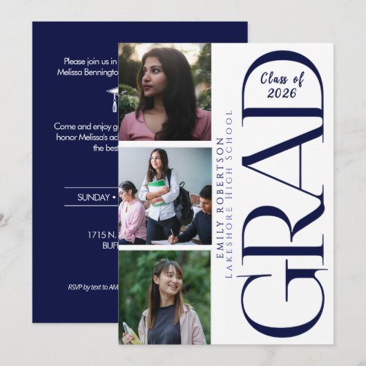 Uitnodiging (Voorkant / Achterkant)