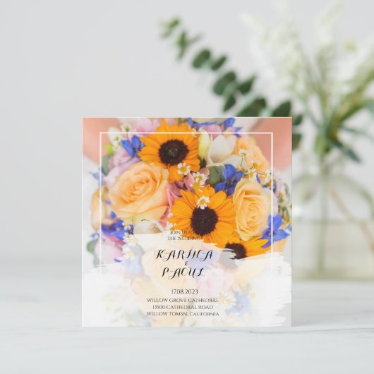 uitnodiging (Staand voorkant)