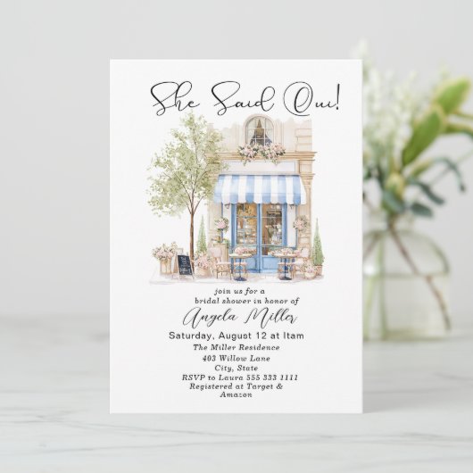 Uitnodiging (Staand voorkant)