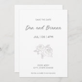 Uitnodiging (Voorkant / Achterkant)