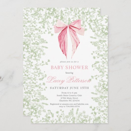 Uitnodiging (Voorkant / Achterkant)