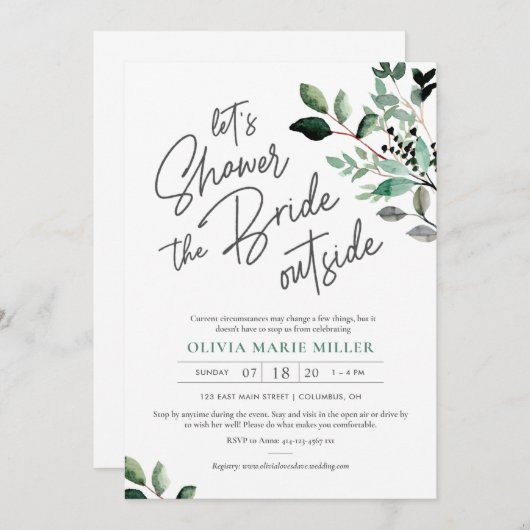 Uitnodiging (Voorkant / Achterkant)