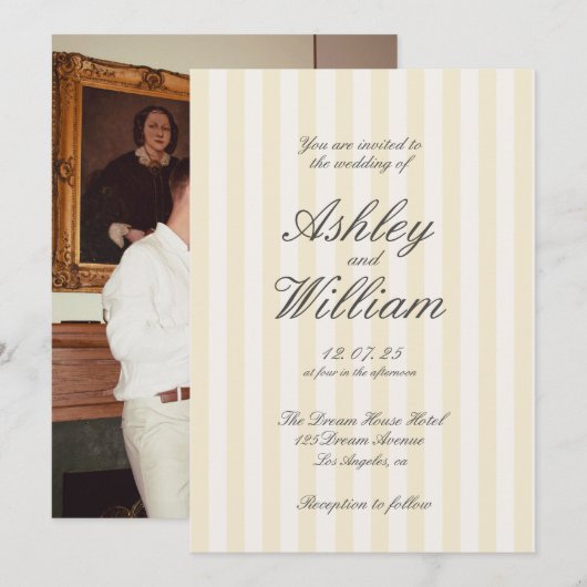 Uitnodiging (Voorkant / Achterkant)