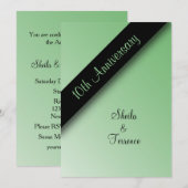 Uitnodiging 10e trouwdagfeest (Voorkant / Achterkant)