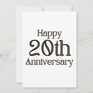 Uitnodiging 20-jarig jubileum