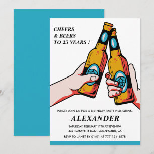 Uitnodiging 23ste verjaardag Proost en Bier Mannen